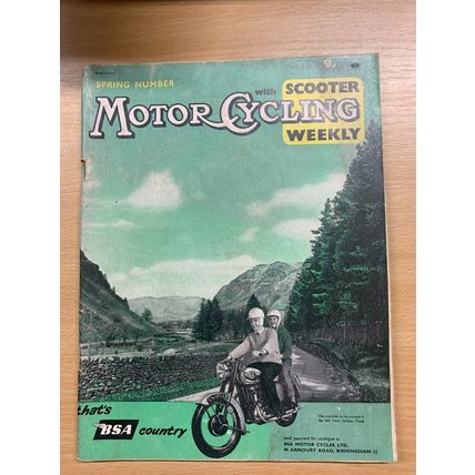MOTOR CYCLING UK MAGAZINE #2555 5 MARCH 1959 - SPRING SPECIAL (LL)