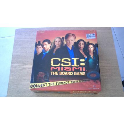 CSI: MIAMI - THE BOARD GAME (Speciality Board Game)