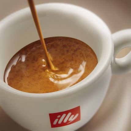 Illy Intenso Ground Espresso Coffee, Bold Roast, Intense, Robust and Full Flavor