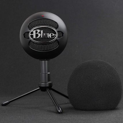 Blue Snowball Pop Filter Windscreen - Professional Snowball Ice Mic Foam Wind