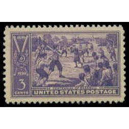 855 3c Baseball Almost Very Fine MNH M08253