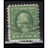 Used 543 1c George Washington Barely Clears K3501