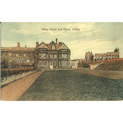 Yorkshire WHITBY Abbey House Postcard (Ross WY72)