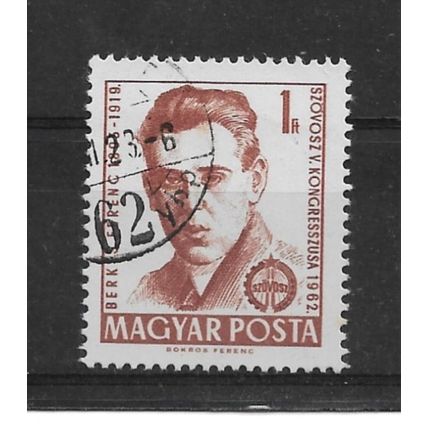 Hungary.SG1790 1fo F. Berkes (Brown).Fine Used.Sept22