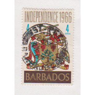 Barbados 1966 Independence 4c multicolour SG 356