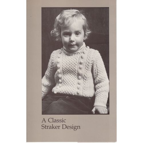 Christina #815~A Classic Straker Design~Vintage Knitting Pattern