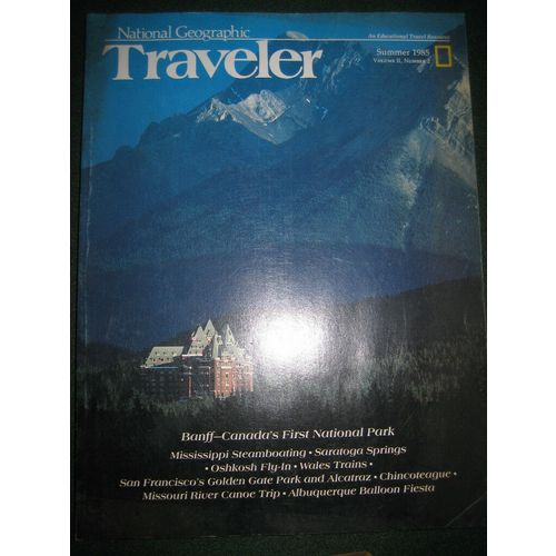 National Geographic Traveler Magazine - Summer 1985 - Volume II, Number 2