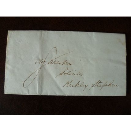 1830 GB Postal History 8d rate entire Lancaster cancel to Kirkby Stephen Clogs