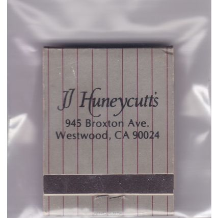 Los Angeles - Lot of 6 - Vintage Matchbooks - Hollywood Hotel, Bar & Restaurant