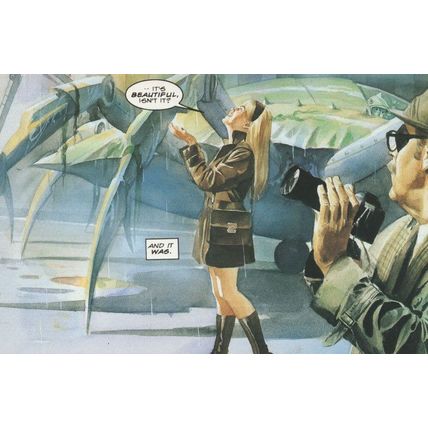 Phil Sheldon Marvel Journalist Gwen Stacy Marvel Comic Book Postcard