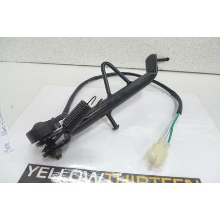 DIRECT BIKES LJ50QT -3L SIDE STAND + SPRING & SWITCH YELLOW 13 BREAKERS (67-A)