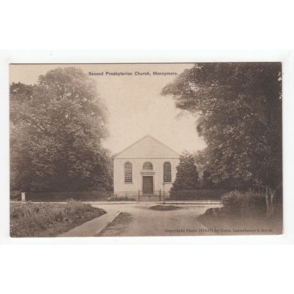 Second Presbyterian Church Moneymore Postcard Co Londonderry Northern Ireland