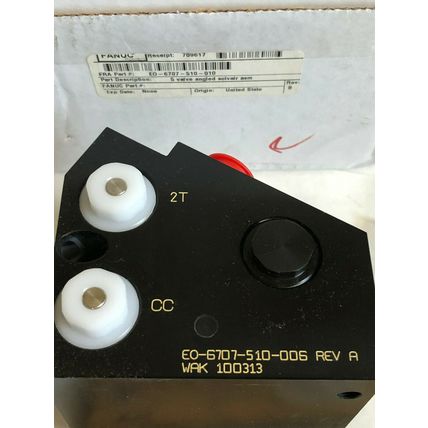 NEW FANUC E0-6707-510-010,EO-6707-510-006 VALVE ANGLED SOLVAIR KATES MP-0149,TK