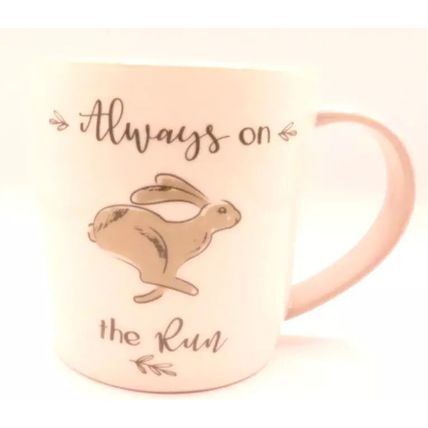 Always on the Run Hare Mug Fine China Ceramic 9 CM Gift Beverage Tableware