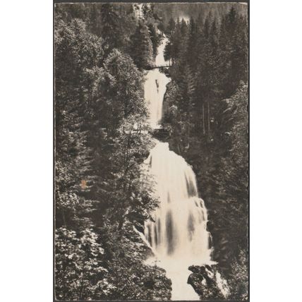 Giessbach am Brienzersee, Bern, 1953 - Steinhauer Foto-AK