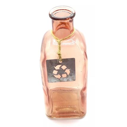 Purple Bottle Glass Bottle Decorative 19 CM Home Decor Gift Ornament