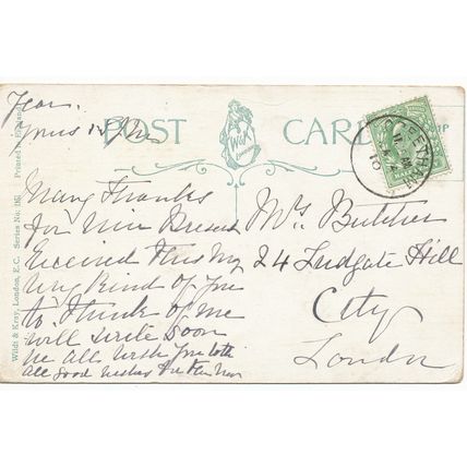 PC18192 Brig O Turk. Callander. Wildt and Kray series 1151. 1910