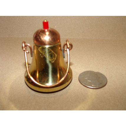 Vintage Miniature Bell shaped Pot / Container Dollhouse Decor