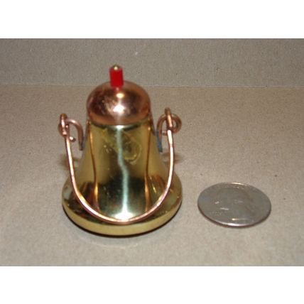 Vintage Miniature Bell shaped Pot / Container Dollhouse Decor