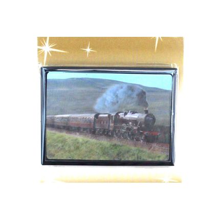STEAM TRAIN fridge magnets 3D or Antique brass effect 8 choices