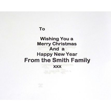 WOLF ON A RED & GOLD THRONE CHRISTMAS CARD AS IT IS OR PERSONALISED & DECORATED