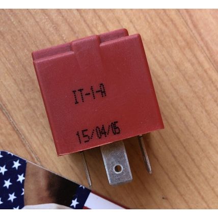 Fiat Lancia Alfa Romeo GM Relay OEM 51769616 24438887 Red 12V