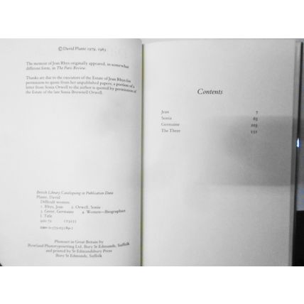 David Plante : Difficult Women, Slides & The Catholic - First editions lot of 3