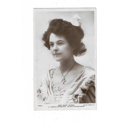 Marie George, Actress, RP Postcard