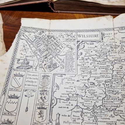 Kelly's Directory of Wiltshire 1923 - 2 Maps