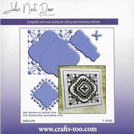 John Next Door. Broomhill Die Set. Die Cutting Cardmaking Scrapbooking Crafts