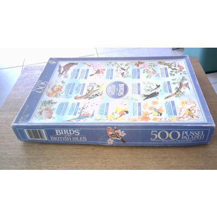 BIRDS OF THE BRITISH ISLES Jigsaw Puzzle (500 Piece) Arrow Puzzles (1985)