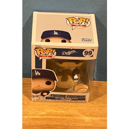 Funko Pop! MLB: LA Dodgers - Freddie Freeman #99 Vinyl Figure (Box & Protector)