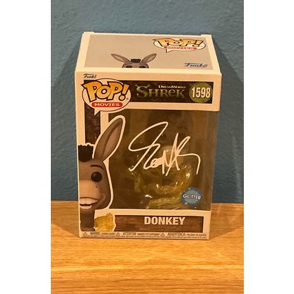 Funko Pop! Movies - Donkey #1598 Facsimile Laser Autographed (Box & Protector)