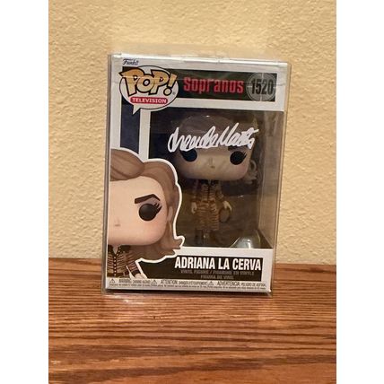 Funko Pop! Adriana La Cerva #1520 Facsimile Laser Autographed (Box & Protector)