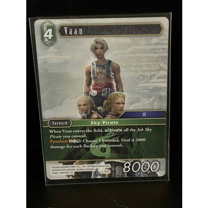 Vaan (Starter) - 5-155S - S Opus 5 Final Fantasy Trading Card