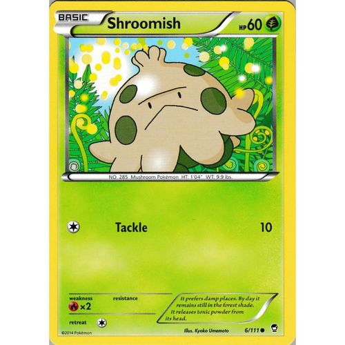 Pokemon XY Furious Fists 6/111 Shroomish
