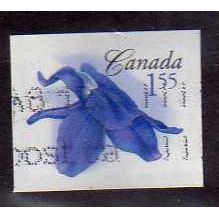 CAN 2006 $1.55 'FLOWERS (2ND SERIES)' ( IMPERFED) FINE USED (EBID44-464)