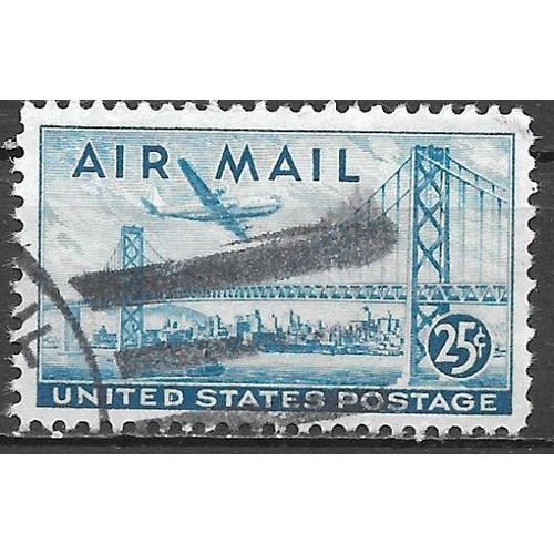 USA N° PA 38 YVERT OBLITERE ( USD )