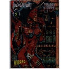 PURGATORI ' Chrome Promo ' card (1995 )