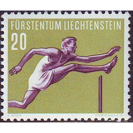 LIECHTENSTEIN [1956] MiNr 0343 ( **/mnh ) Sport