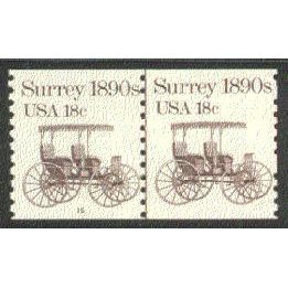 1907 18c Surrey Fine MNH Dry Gum CNP Left 16 V0531