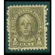 Used 653 1/2c Nathan Hale Fine M10253