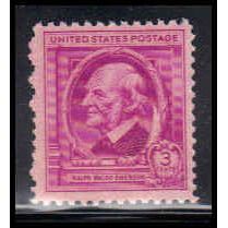 861 3c Ralph Emerson Fine MNH KA2283