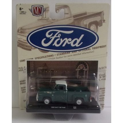 M 2 ' FORD ' 1956 FORD F-100 TRUCK (green)