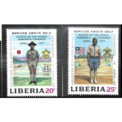 Liberia Stamps Scott #563 To 568, Mint Never Hinged