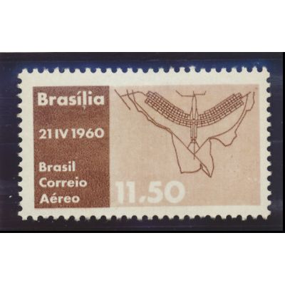 Brazil Stamp Scott #C98, Mint Hinged