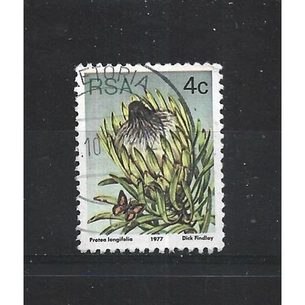 SouthAfrica.SG417 4c Protea Longifolia.Fine Used.Sep25p