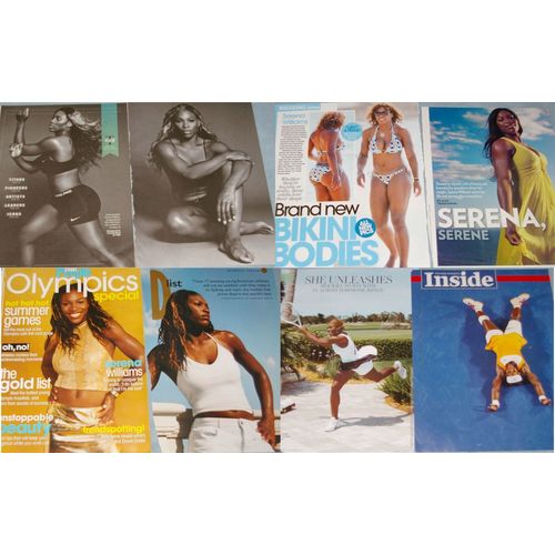 SERENA WILLIAMS 121x Clippings Covers