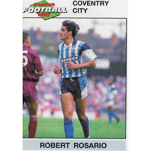 Panini's English Football 1992 Stickers: No.48 - Rosario