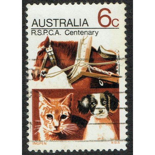 Australia 1971 Animals 6c Multicoloured SG490 GU
